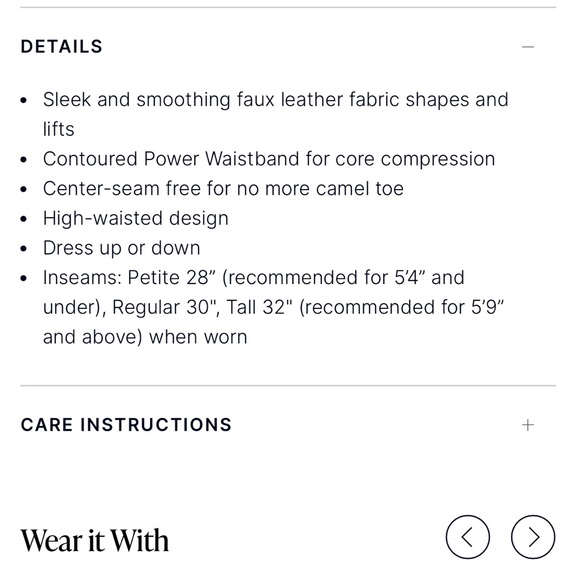 SPANX Faux Leather Leggings! - Picture 9 of 9